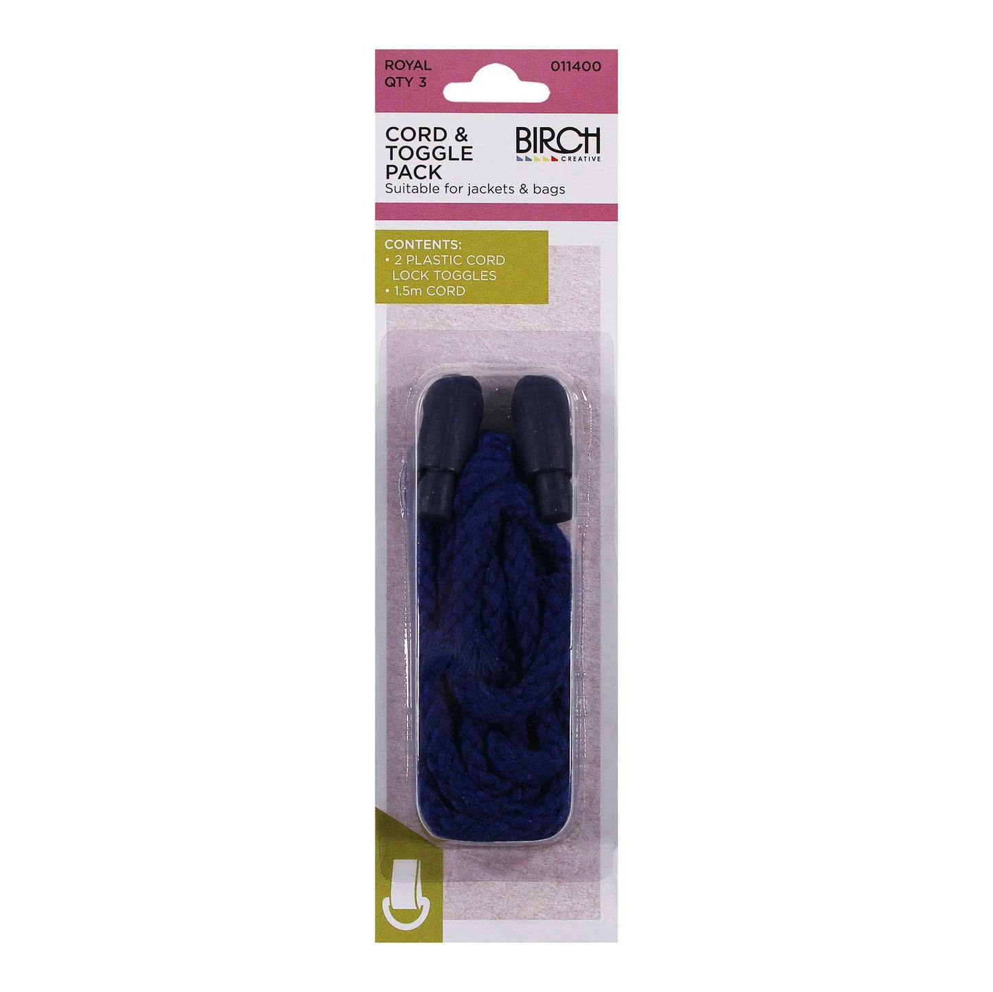 Cord with cord ends 1.5mt