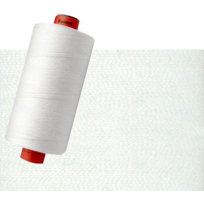 RASANT THREAD POLYESTER COTTON 1000M THREAD - Snow White