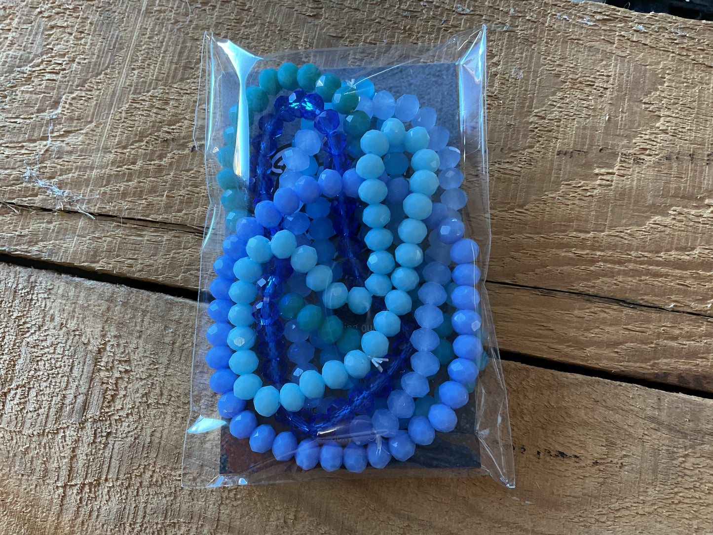 Chunky Beaded Bracelet set