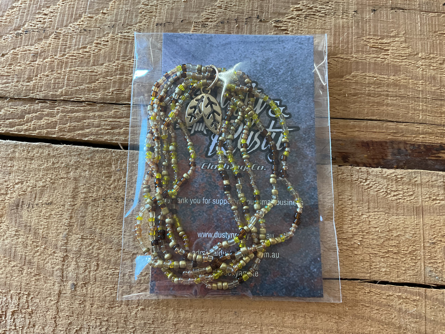 Gold Beaded Bracelet Set