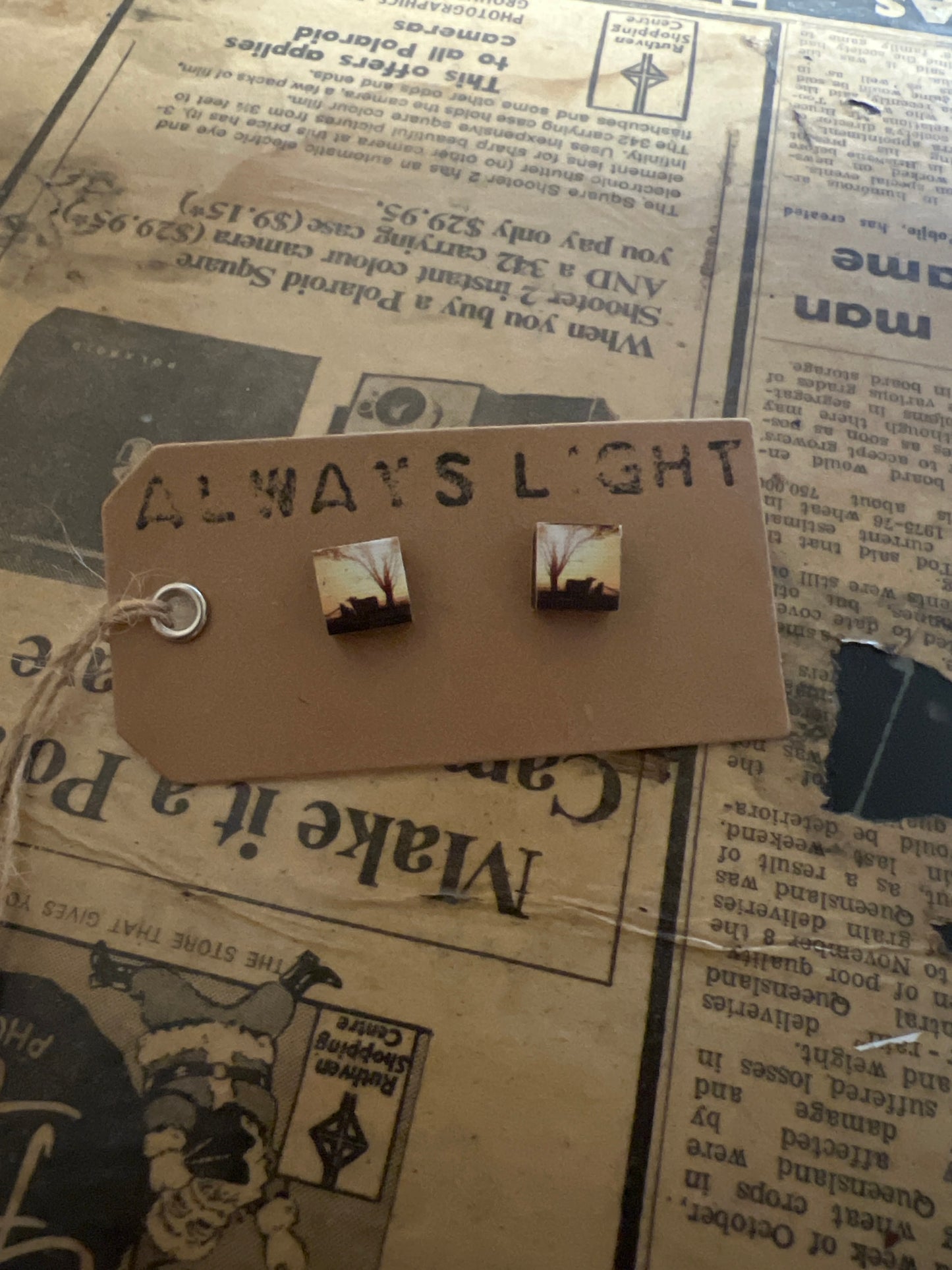 Steer Earrings (1x1cm)