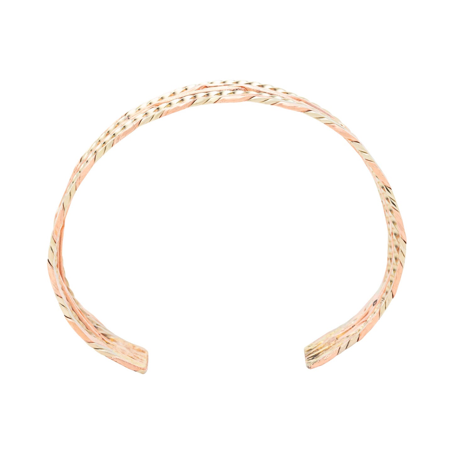 Braided Copper Bracelet - 4016