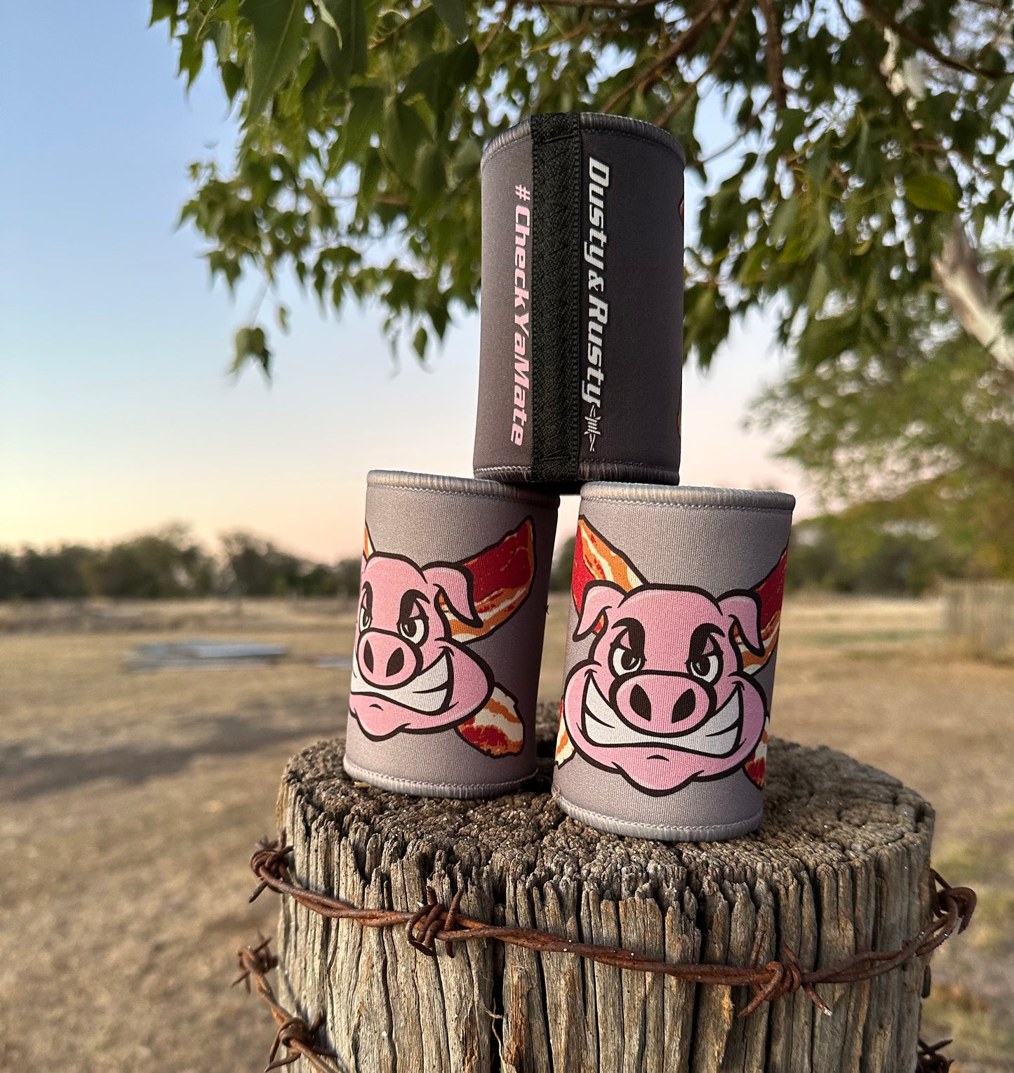 The Bacon-ator Stubby Cooler