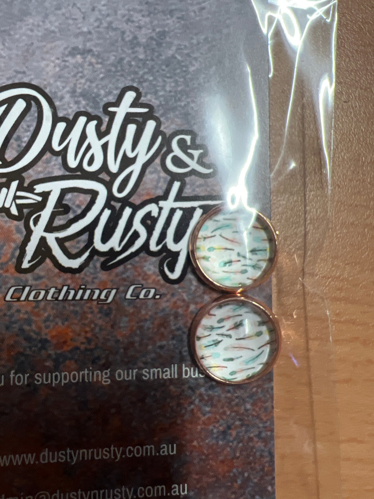 Feathers Clip-on Earrings