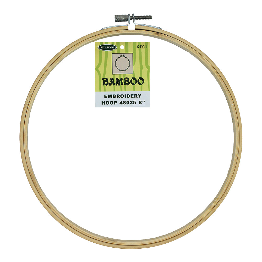 Bamboo Embroidery Hoop 8" (20cm)
