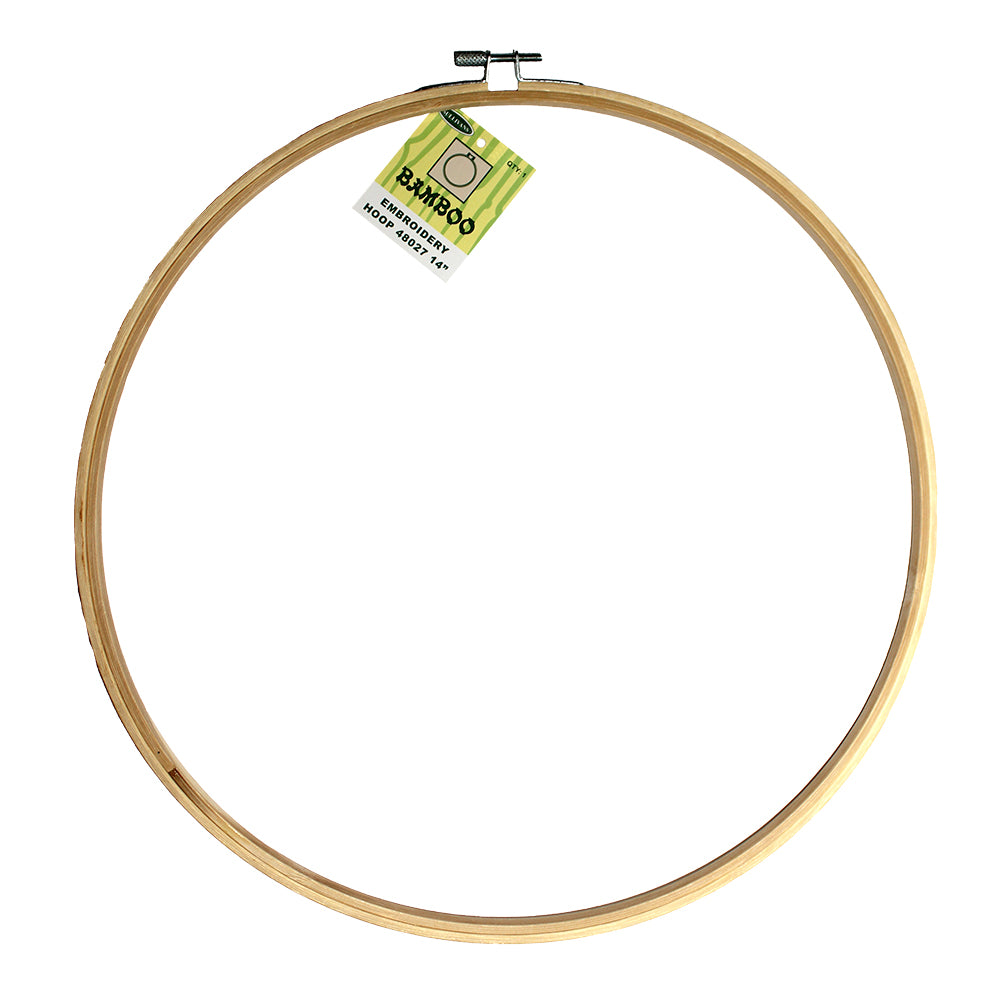 Bamboo Embroidery Hoop 14" (35cm)