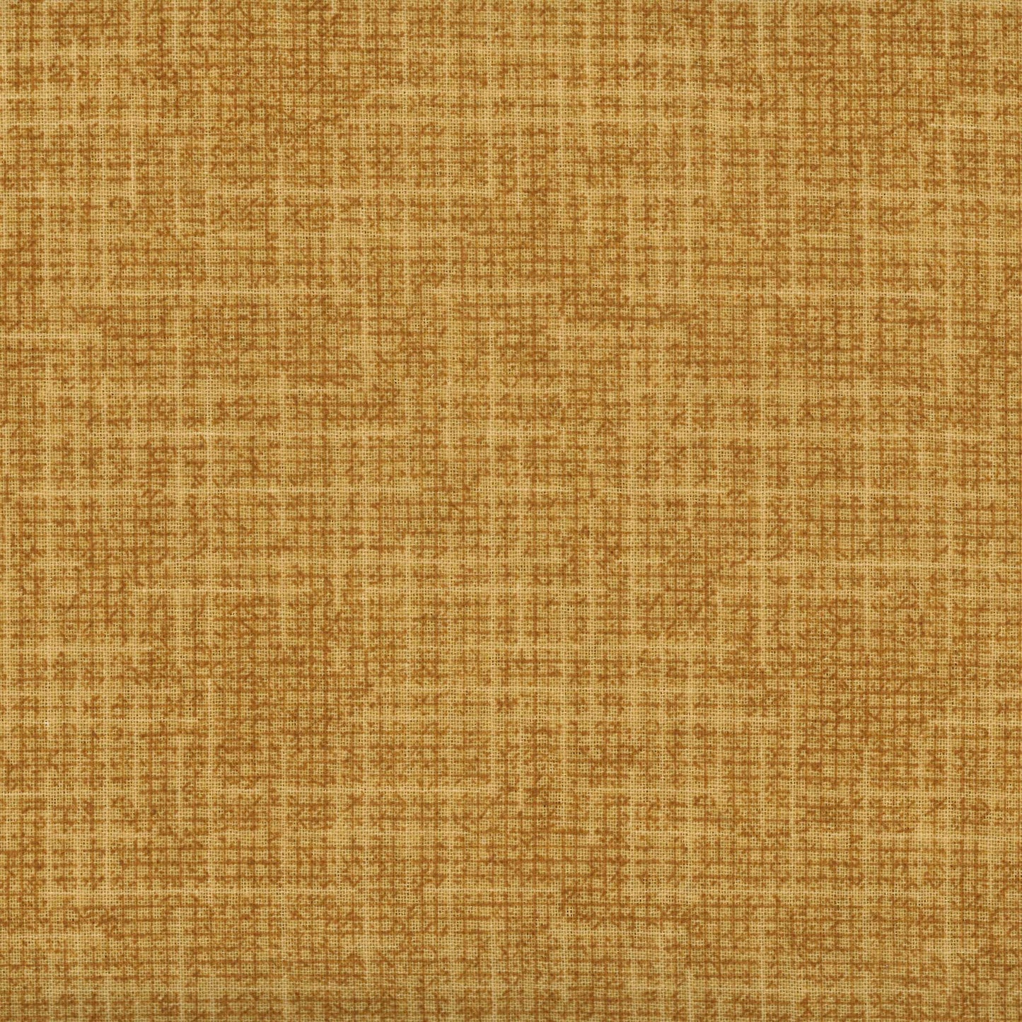 FABRIC LINEN LOOK BLENDER SPICES - Ochre- Fat Quarter