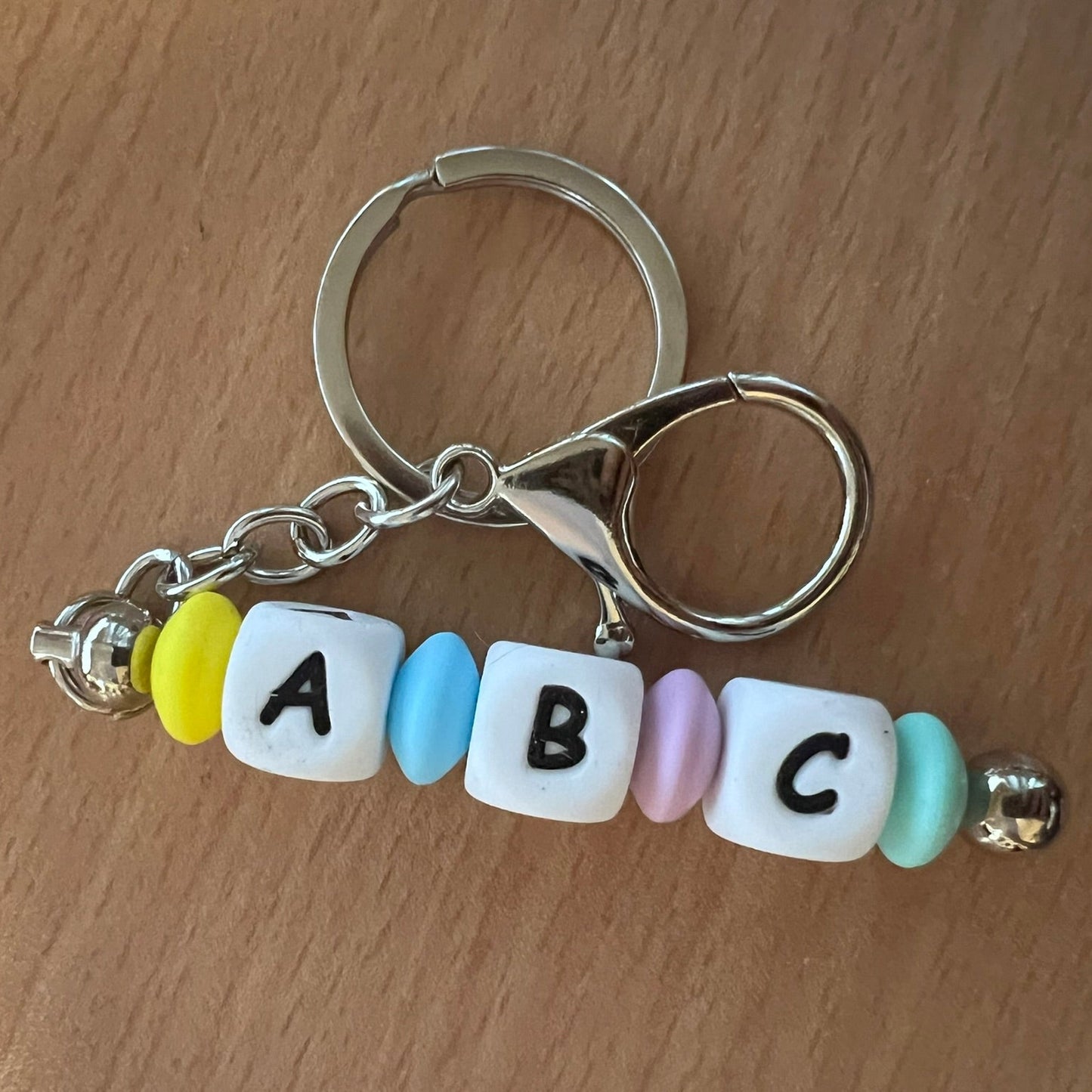 Beaded Keyring - ABC