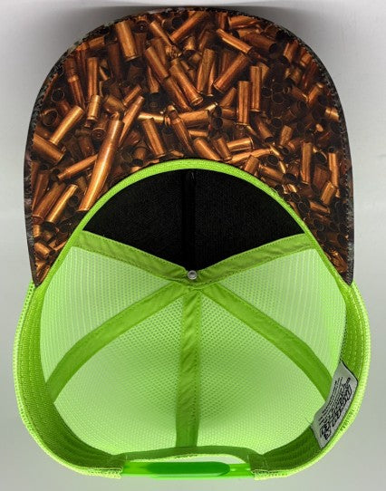 Aim Straight Revival Trucker Cap - Lime Green