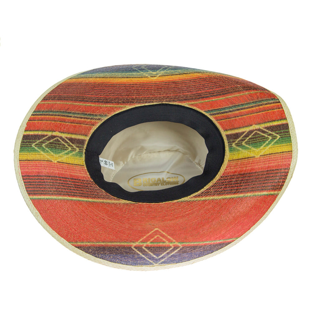 Aztec Print - Palm Leaf Hat