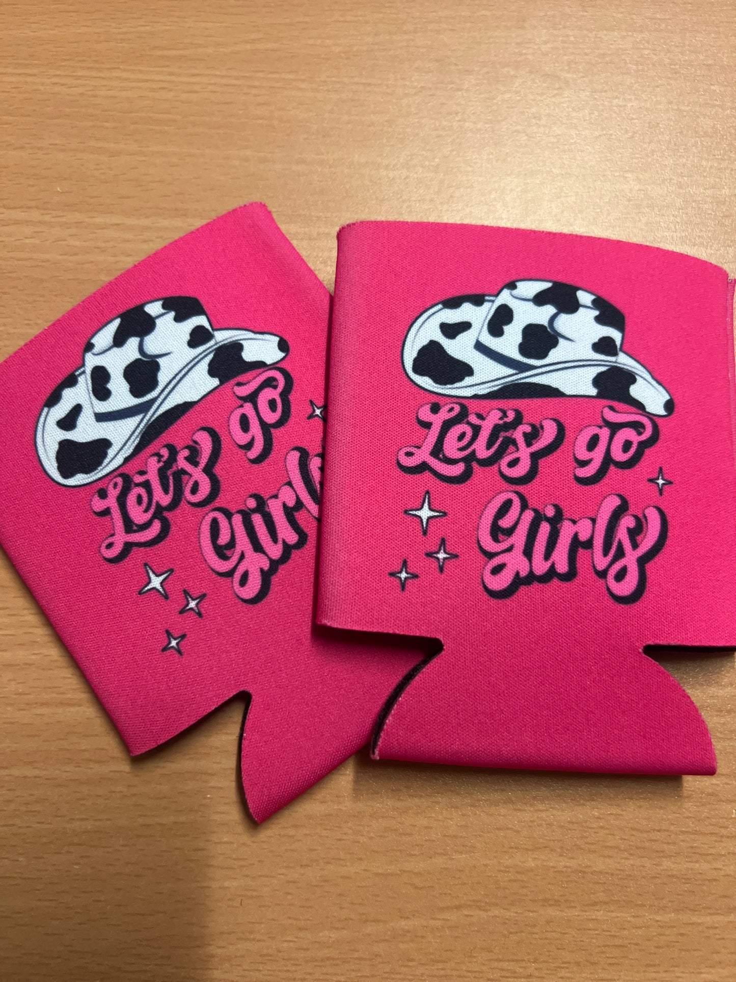 Let's Go Girls Stubby Cooler