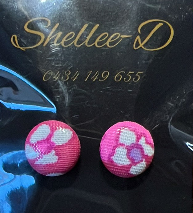 Earrings by Shellee-D - Hot Pink