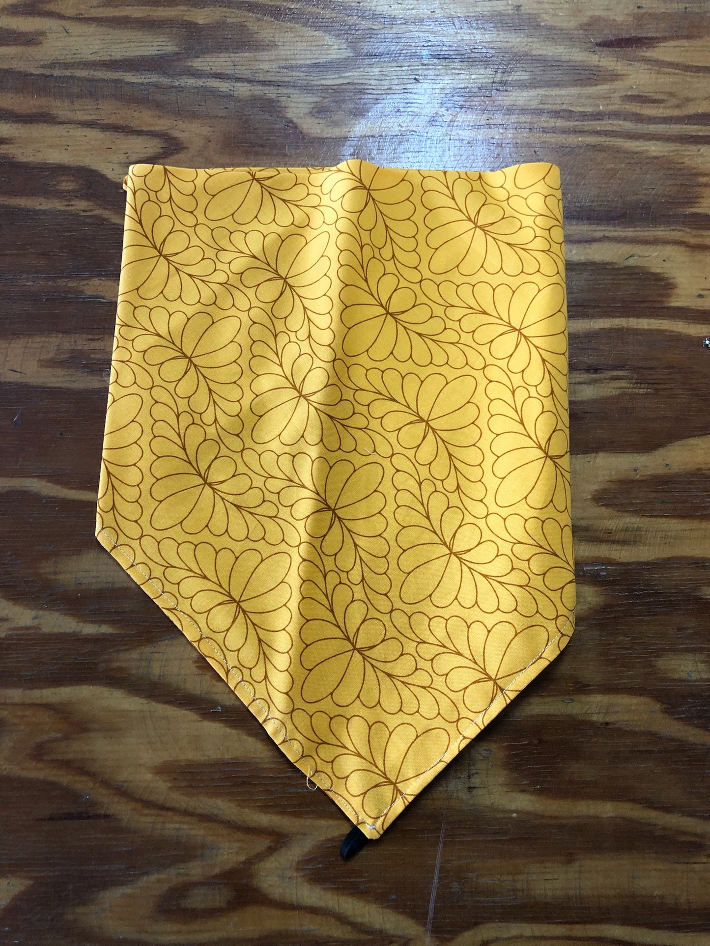 Yellow Handmade Riding Scarf