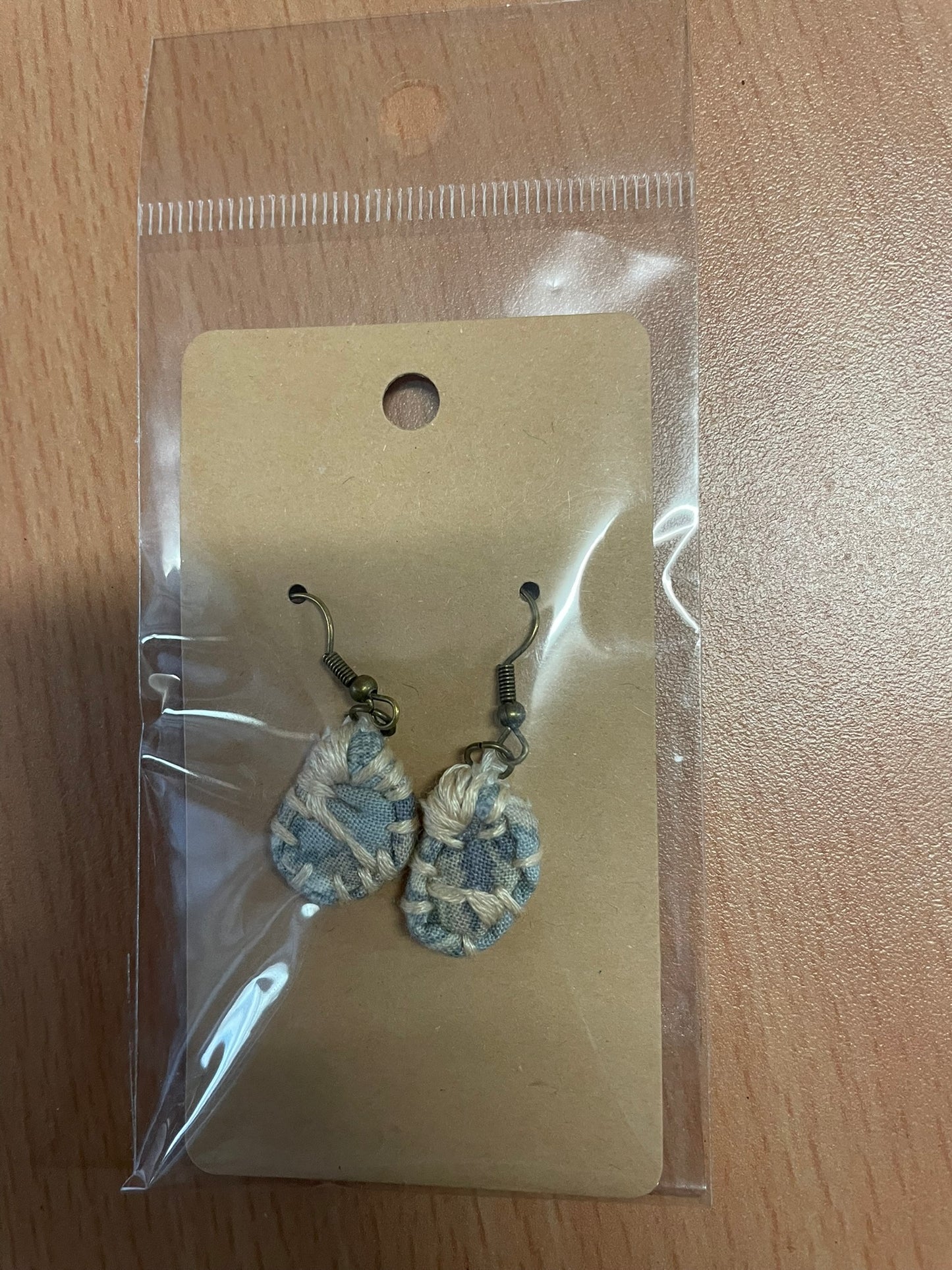 Fabric Coil Earring - Small