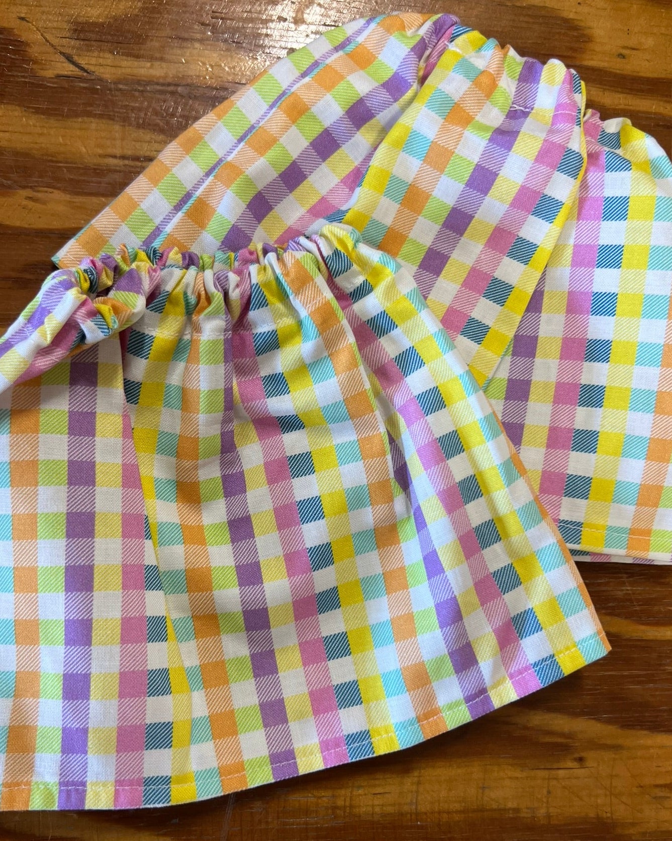 Lightweight Sock Savers - Bright Check