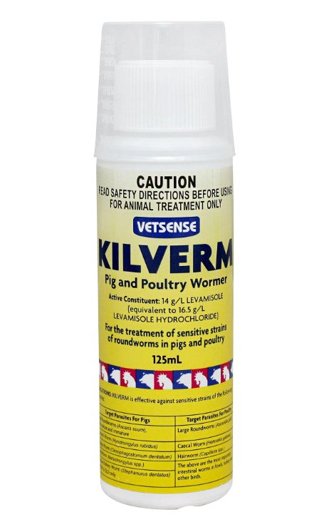 Kilverm Pig & Poultry Wormer 500ml