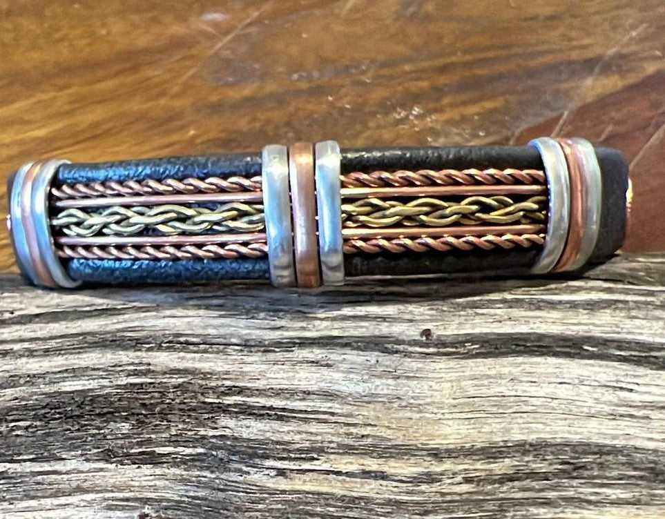 Leatherette Magnetic Band with Copper - LC01