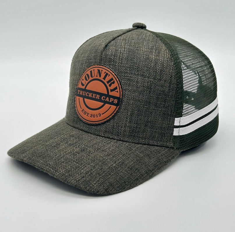 Linen Kahaki Trucker Cap - CTC