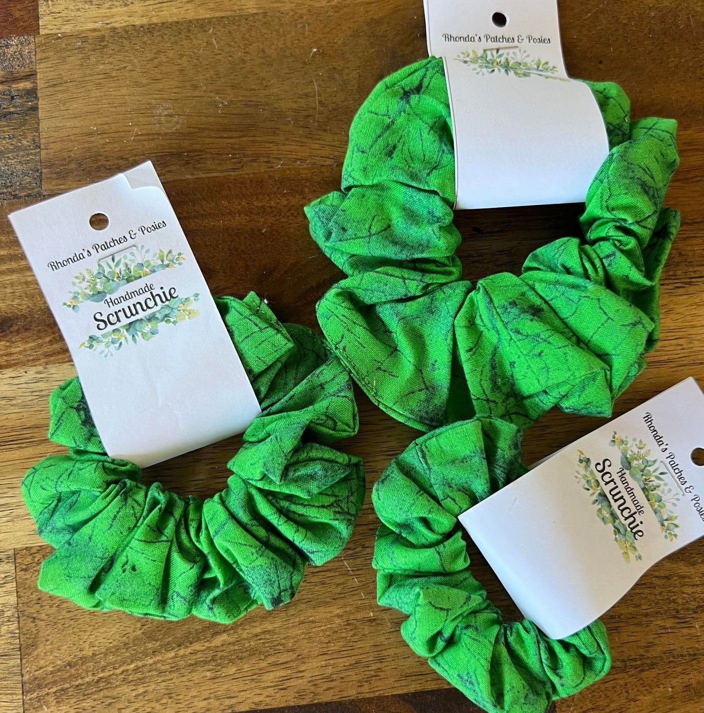 Melon Green Scrunchie