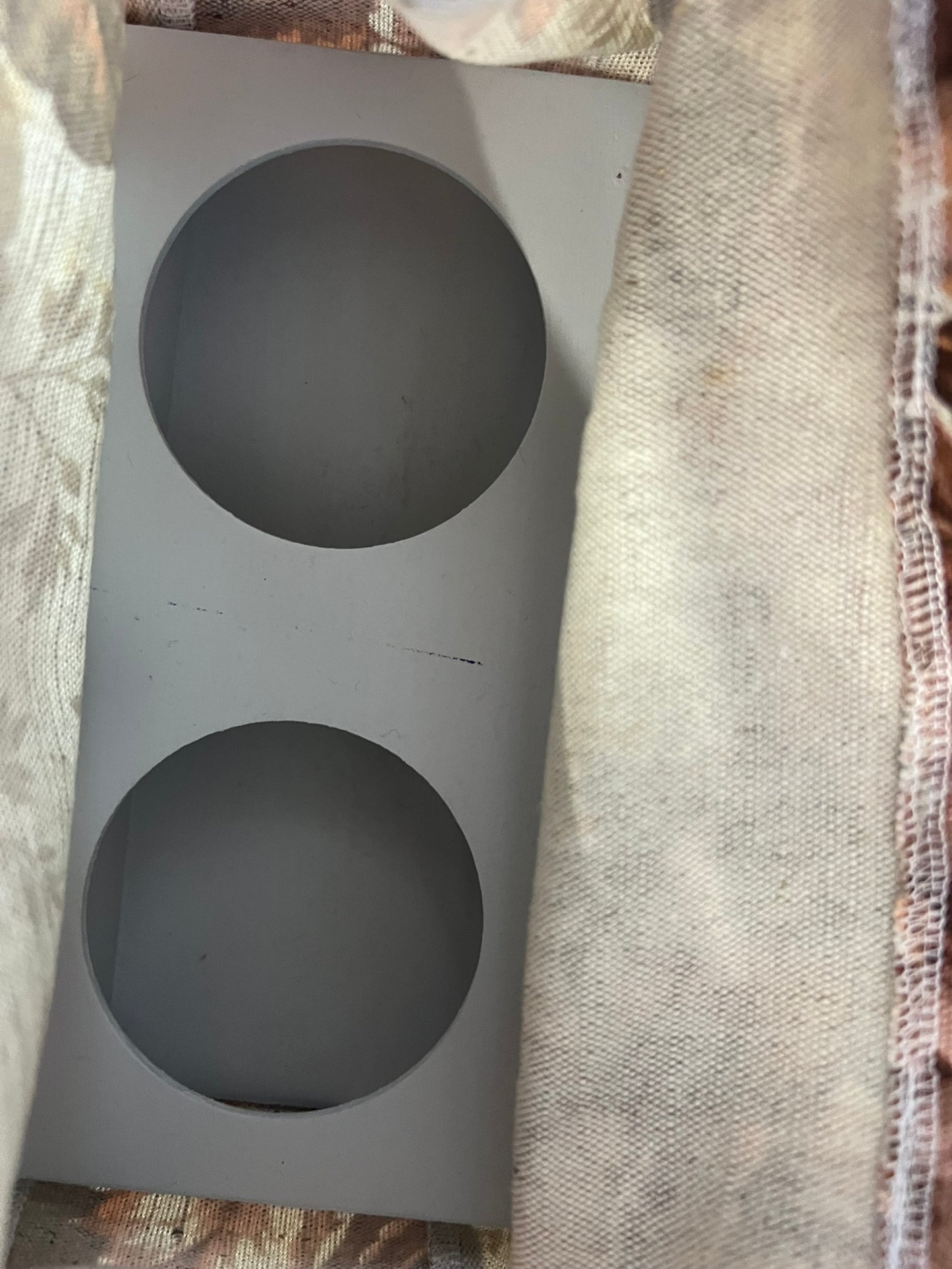 Travel Mug Carrier - Navy Floral