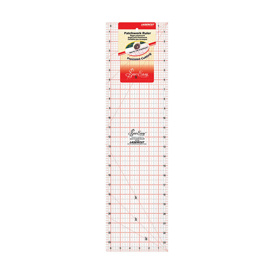 Sew Easy Square Rule 24in x 6.5in