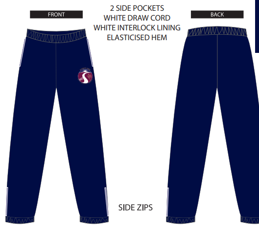 2027 PRE-ORDER - OSHS Track Pants - NAVY