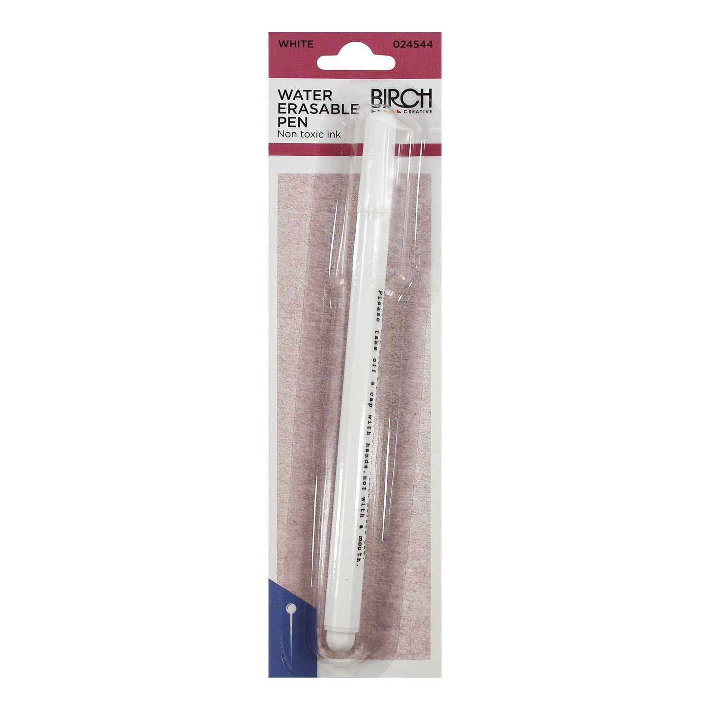 PEN WATER ERASABLE IN WHITE