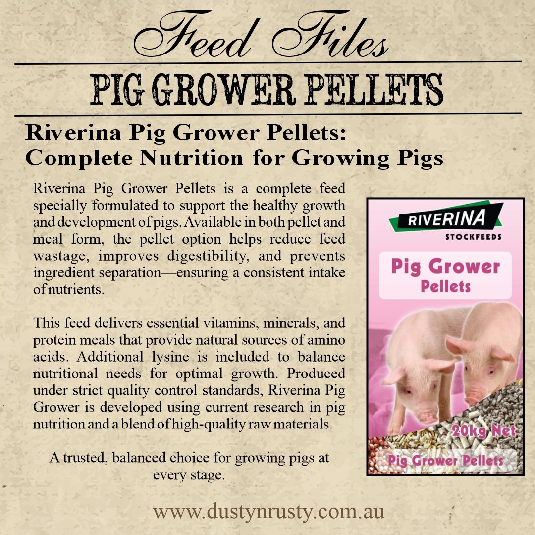 Pig Grower Pellets 20kg