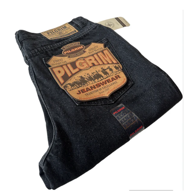 Pilgrim - Mens Stretch Black Jean