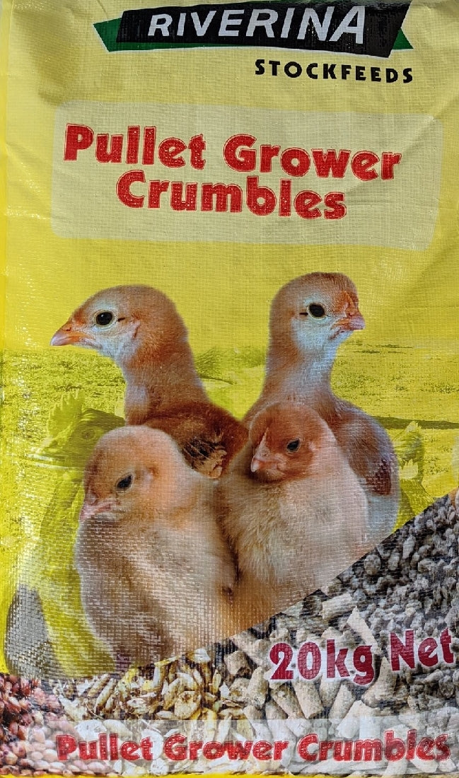 Pullet Grower Crumble - Riverina - 20KG