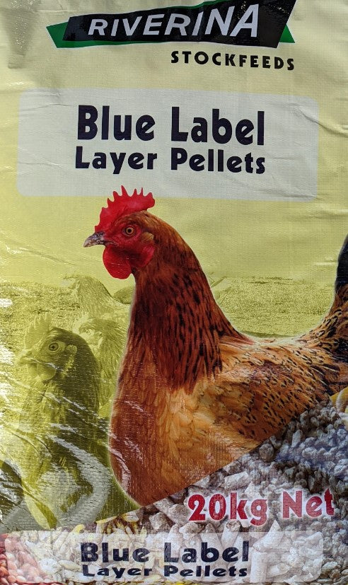 Blue Label Pellet - Riverina - 20kg