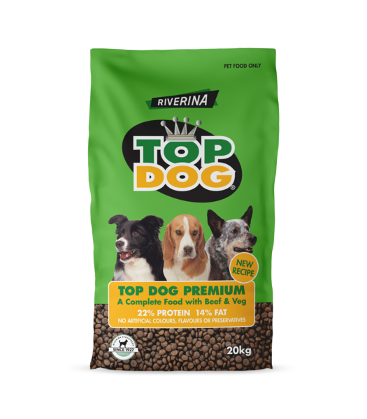 Top Dog Premium - Riverina - 20kg