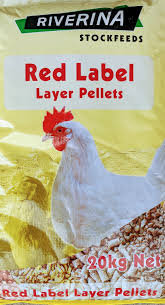 Red Label Layer Pellets - Riverina - 20kg