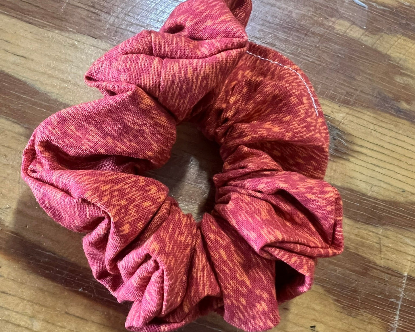Rust Scrunchie
