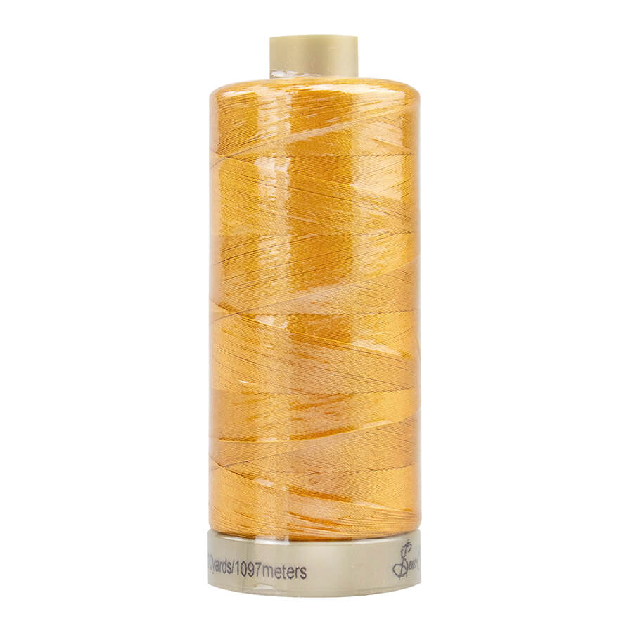 SEW EASY QUILTING THREAD 100% COTTON - Dark Mustard