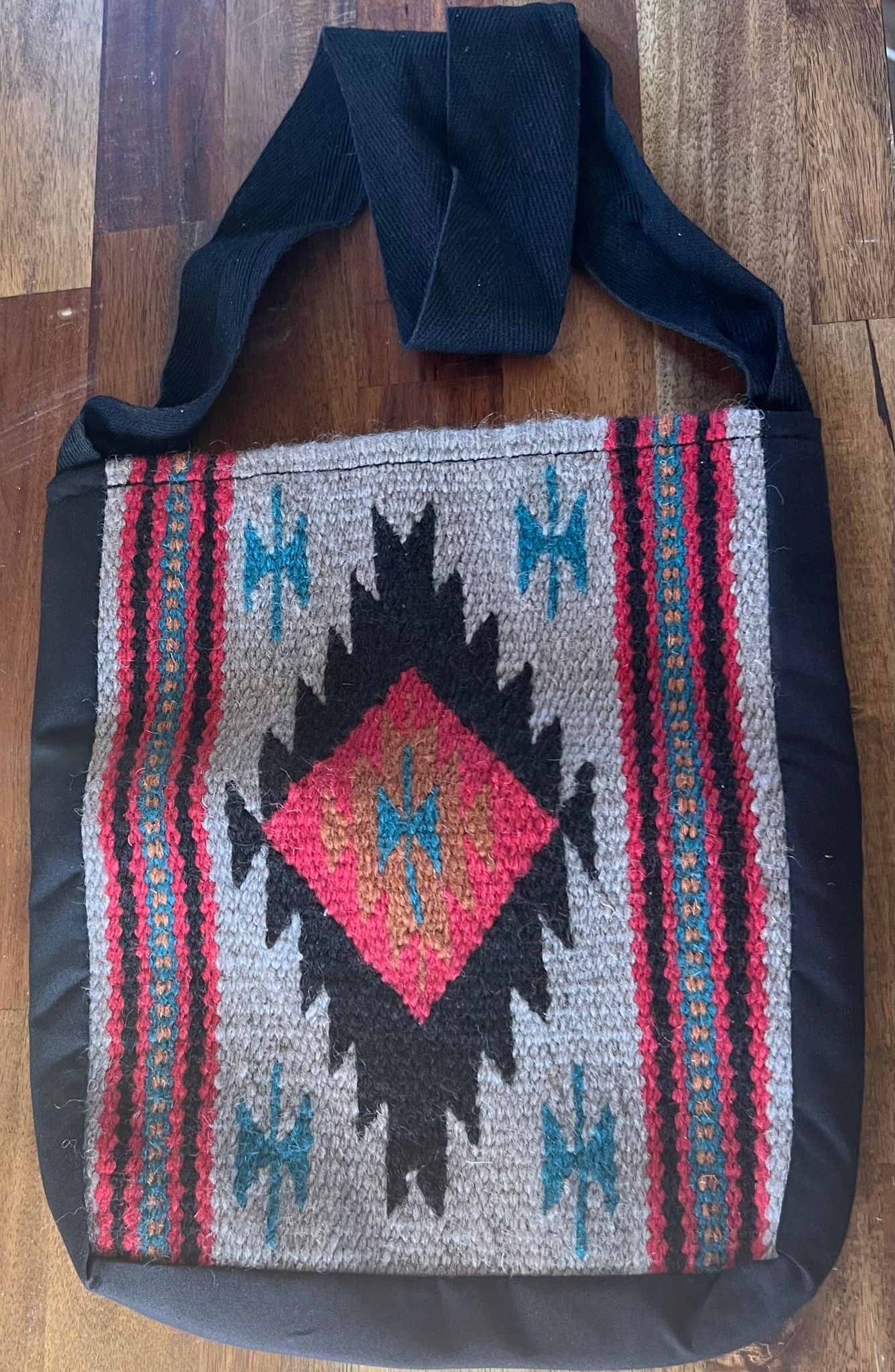 Saddle Cloth Shoulder Bag - Multi Colour