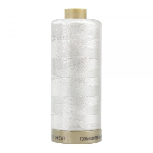 SEW EASY QUILTING THREAD 100% COTTON - White