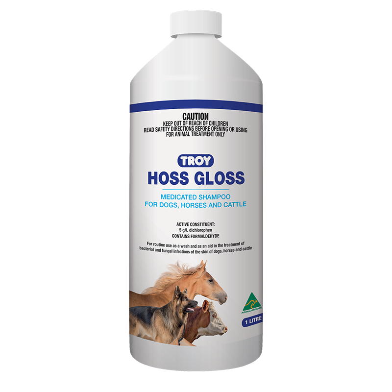 Troy Hoss Gloss Medicated Shampoo 1L