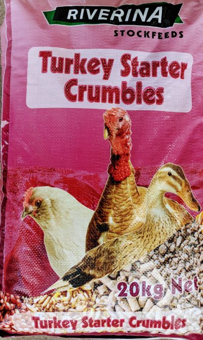Turkey Starter Crumble 28% - Riverina - 20kg