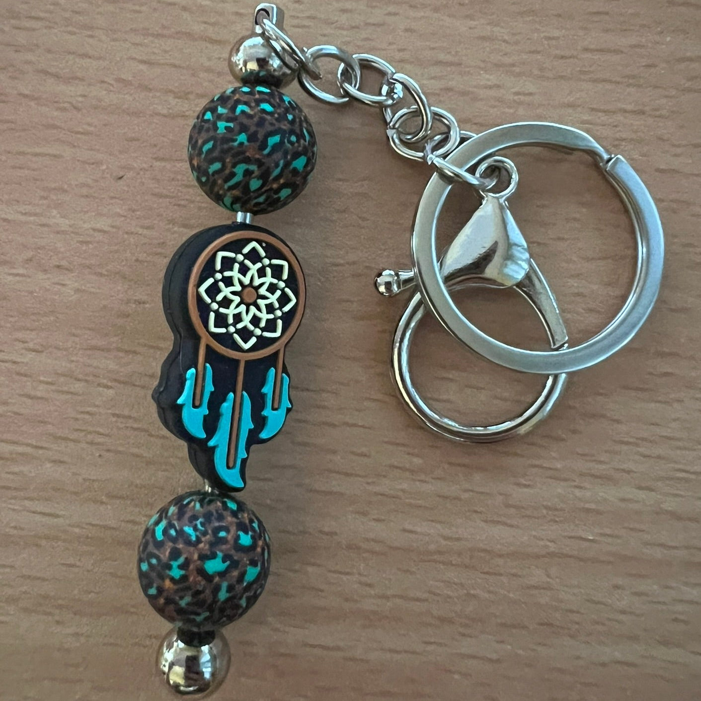 Beaded Keyring - Country Dreams