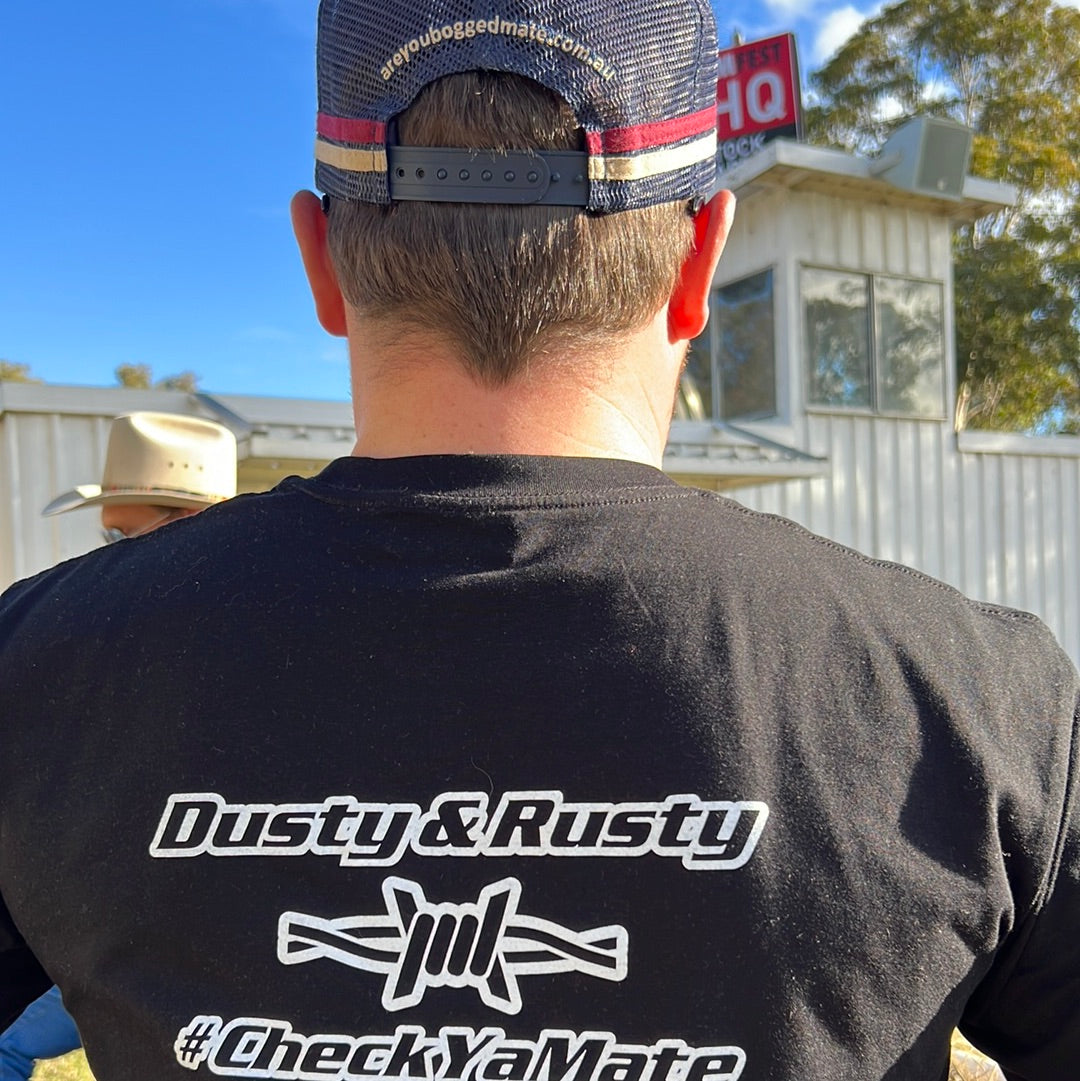 Black Unisex “Clothing Co” Logo Tee