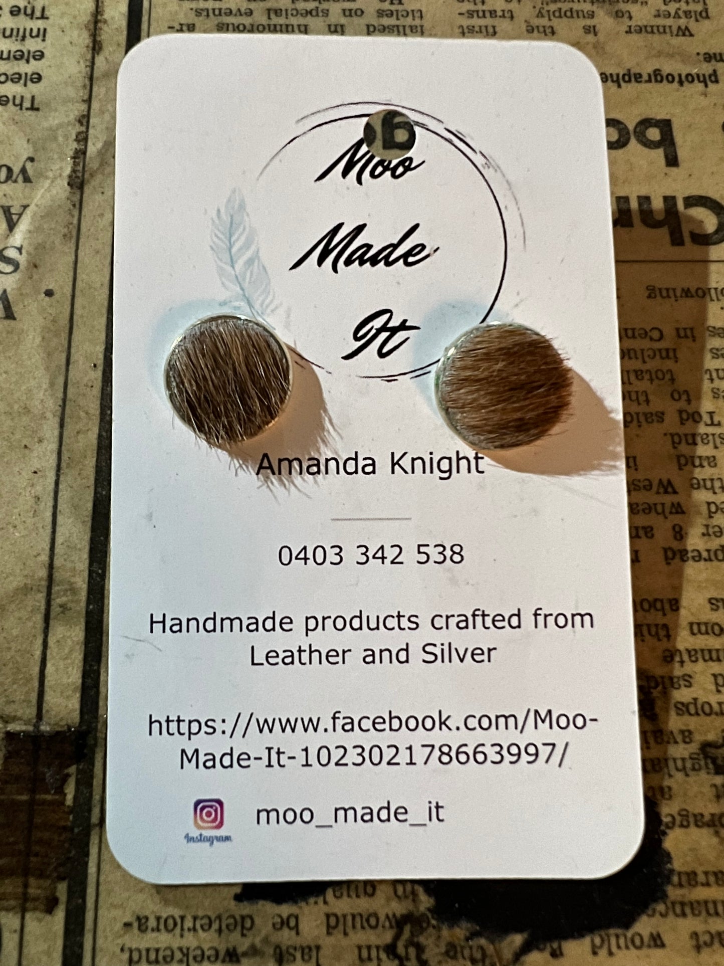 Small Hide studs - M016