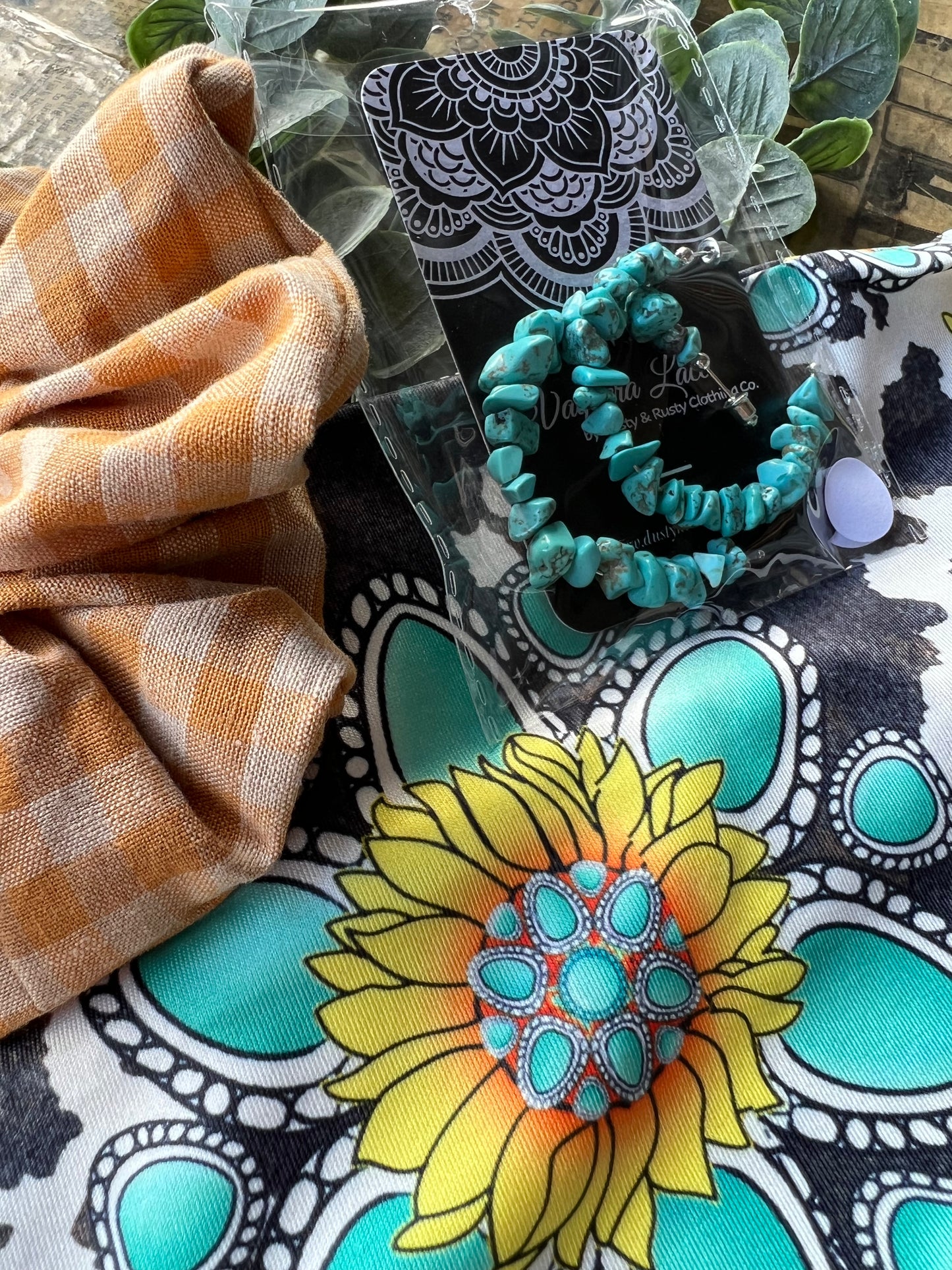 Sunflower & Turquoise Gift pack - GP001