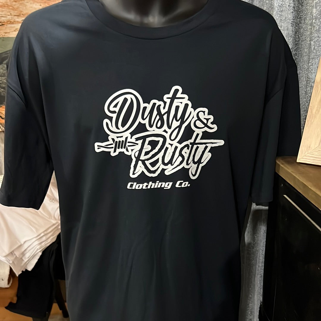 Navy Unisex Logo Tee