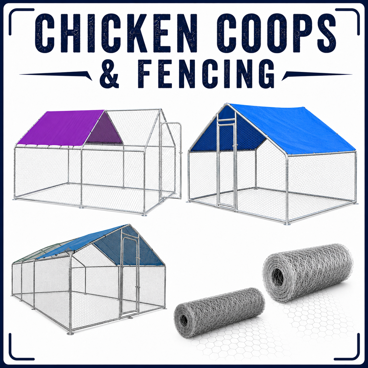 Chicken Coops & Wire
