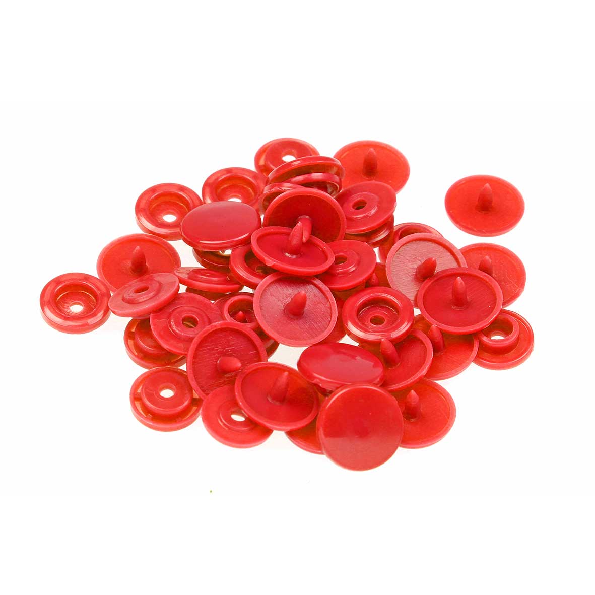 Plastic Fasteners - Red