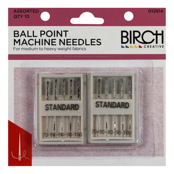Machine Needle Assorted Sizes - Ball Point