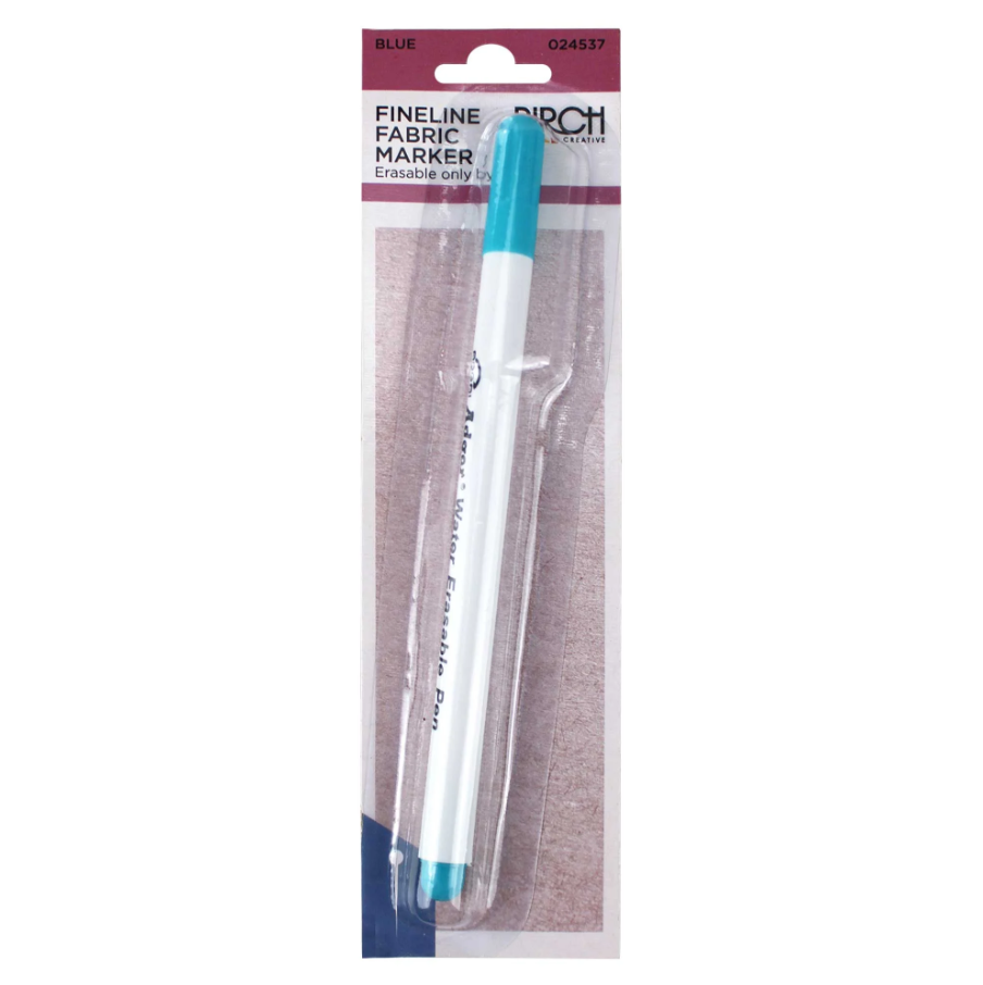 Erasable Fabric Marker - Blue