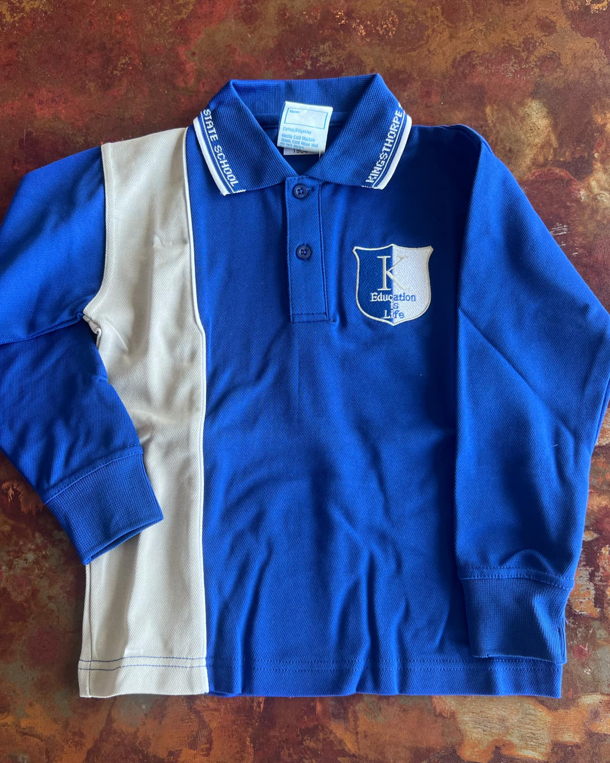 KSS Long Sleeve Polo Shirt.