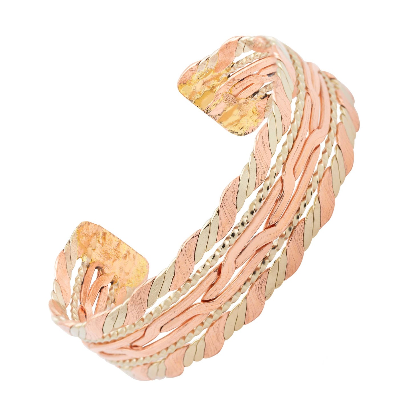 Braided Copper Bracelet - 4016